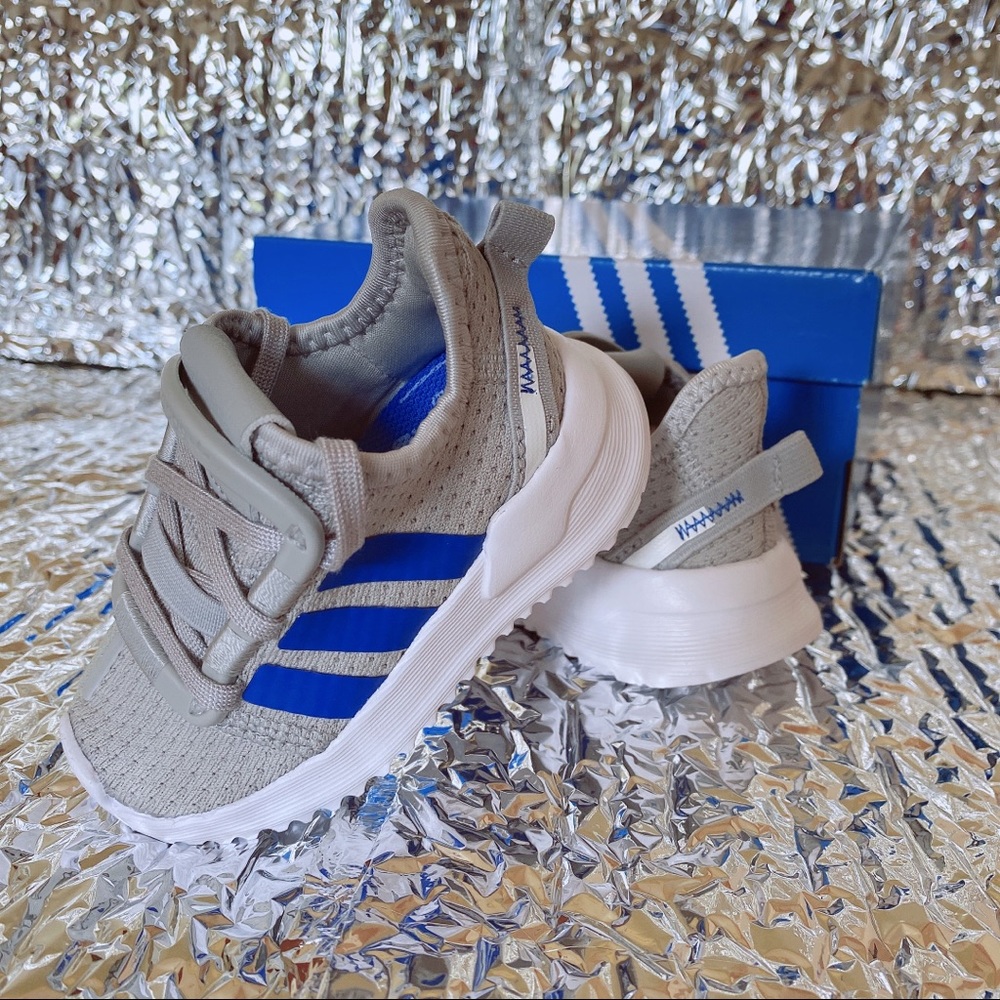 Addidas infant US running sneaker Gray two sides available US 4K&US8K$35/pair